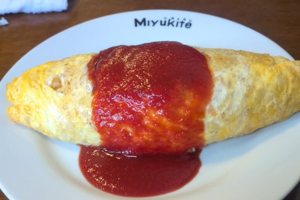 御幸亭 オムライス画像1