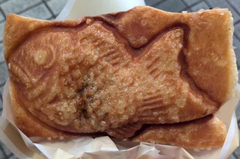 大須商店街:銀のあんプリンのクロワッサンたい焼き