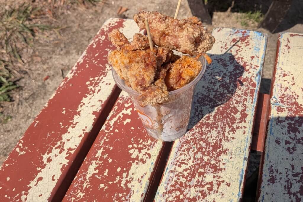 大須商店街:李さんのから揚げ