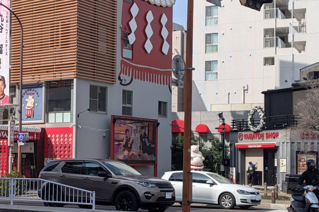 名古屋の大津通り 矢場とん本店