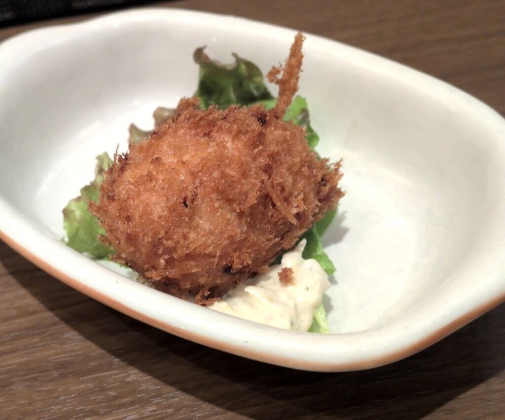 キッチントーキョーのカニクリームコロッケ