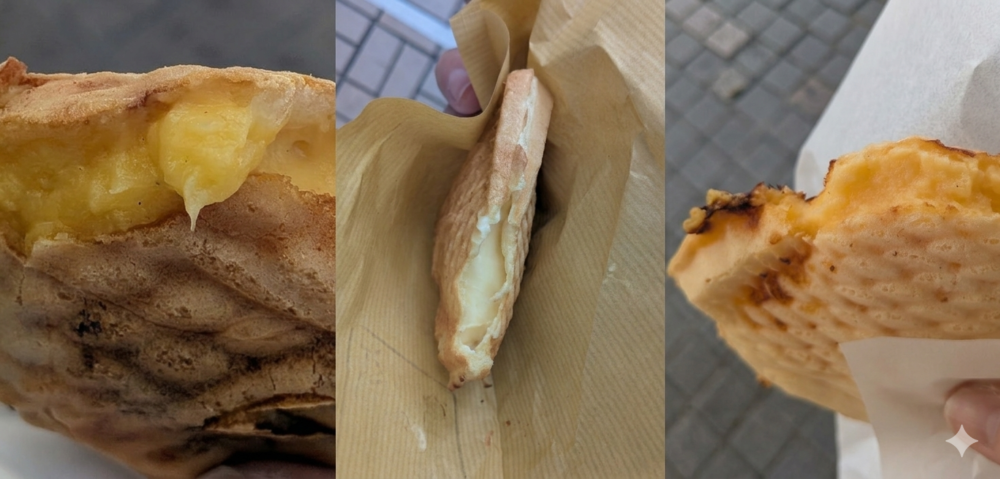 大須のたい焼き店「鳴門鯛焼き本舗」・「澤屋」・「銀のあん」のカスタードたい焼き